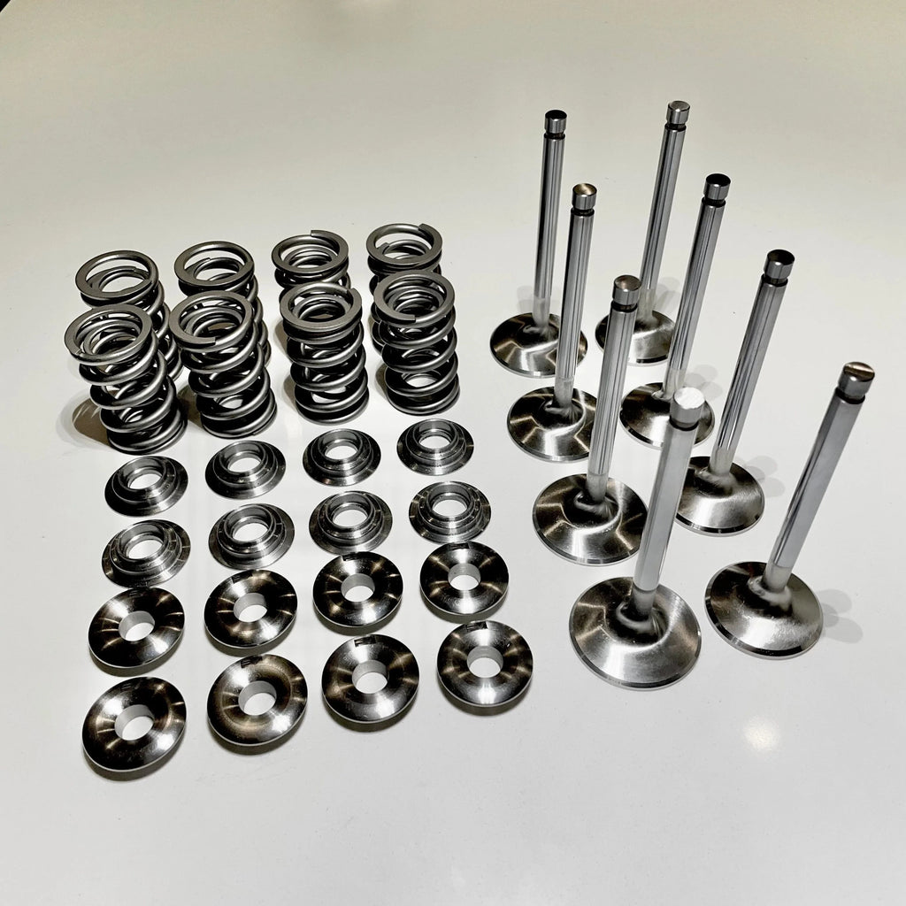 Toyota 3TC Valves / Springs / Retainer Kit Inconel Exhaust Valves PRO