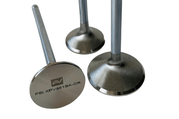 Pro Valve Racing Exhaust Valve NEW! SINGLE GROOVE SEADOO RXP-RXT STOCK SIZE SUPER ALLOY EXHAUST VALVE SET OF (6)