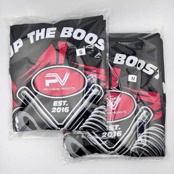 Pro Valve Turn up the boost tee shirt