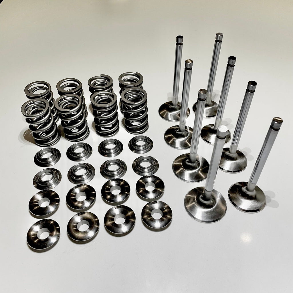 Toyota 3TC Valves / Springs / Retainer Kit PRO VALVE RACING PRODUCTS